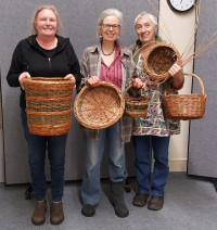 Round Basket Workshop for Beginners and Improvers - FULLY BOOKED -please get in touch if you would like to be added to the reserve list