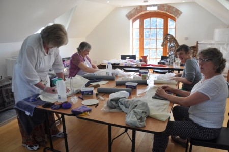 First Felt Workshop in the new studio at Biteabout