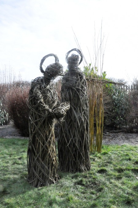 Willow Sculptures made by Year 5 St Wifrid&#039;s RCVA Primary School, Blyth