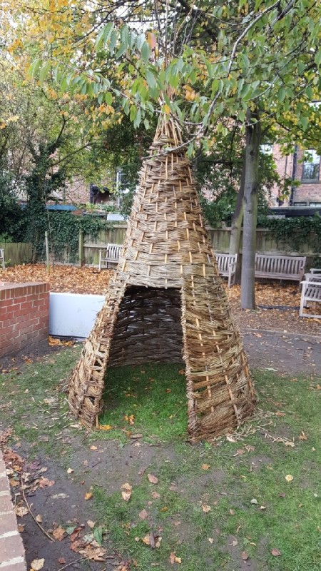 Willow Tipi, Royal Grammar School, Newcastle upon Tyne, Year 6